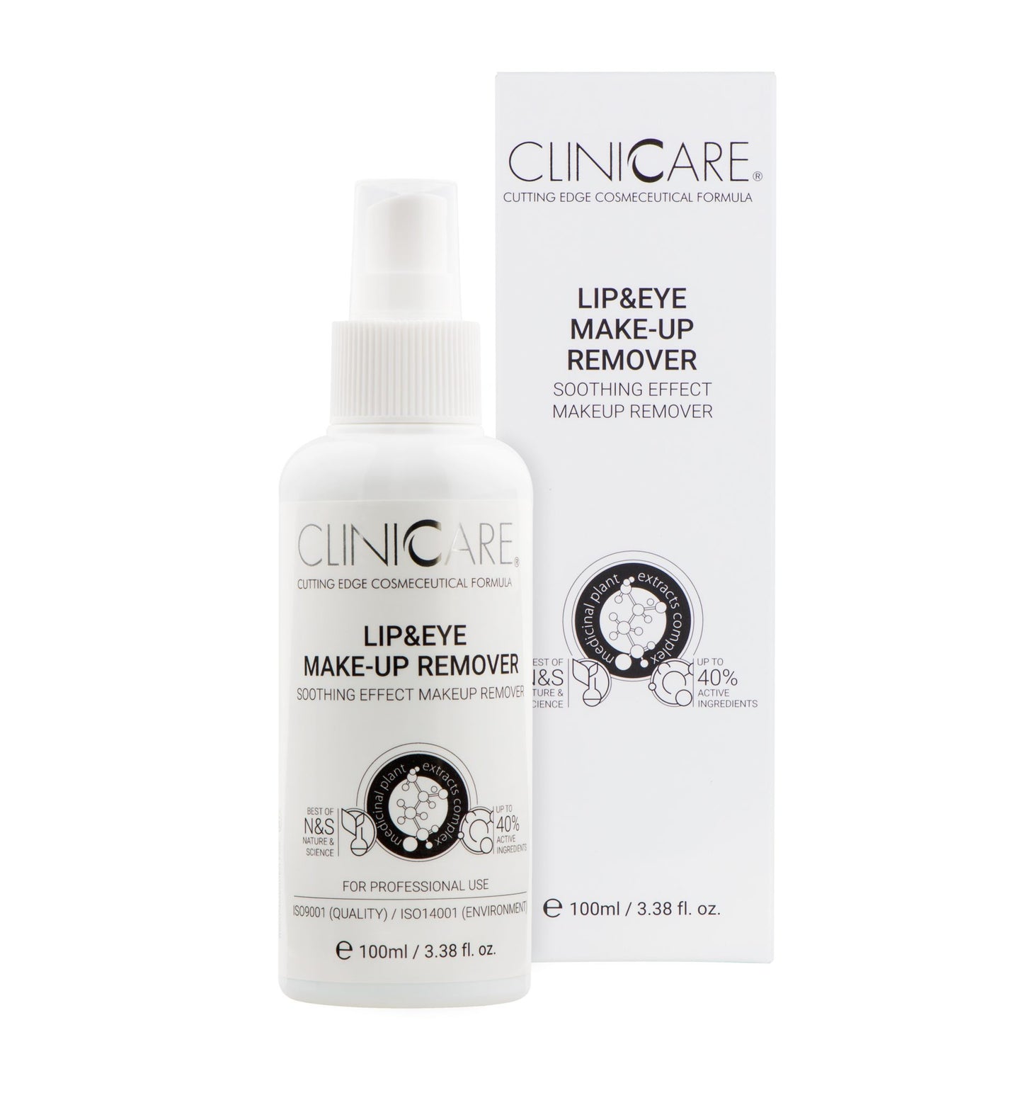 Cliniccare Lip & Eye Make-Up Remover 100ml