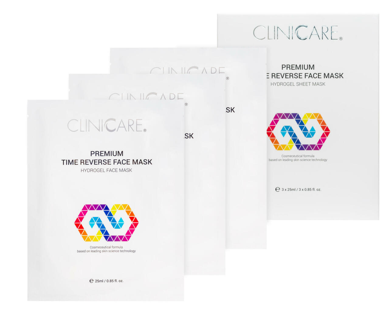 Cliniccare Premium Time Reverse Mask - Pack of 3