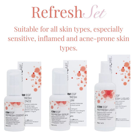 Cliniccare Refresh Set of 3